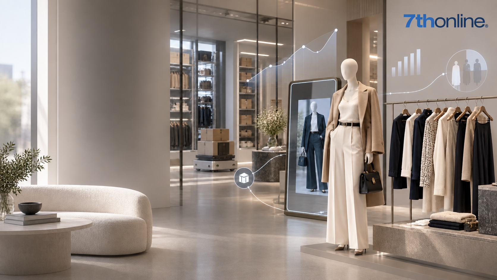 Retail merchandising technology improves cost efficiency demand forecasting and inventory performance