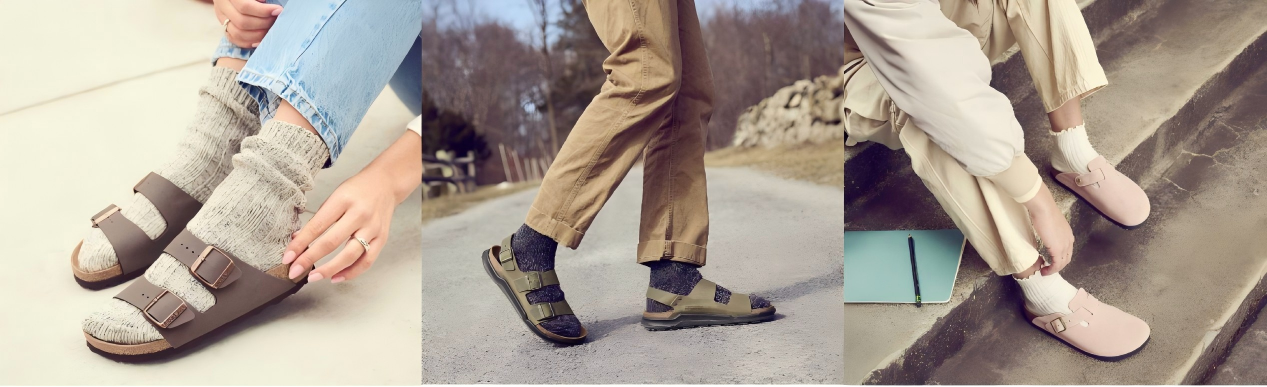 BIRKENSTOCK footwear featured in the 7thonline partnership announcement
